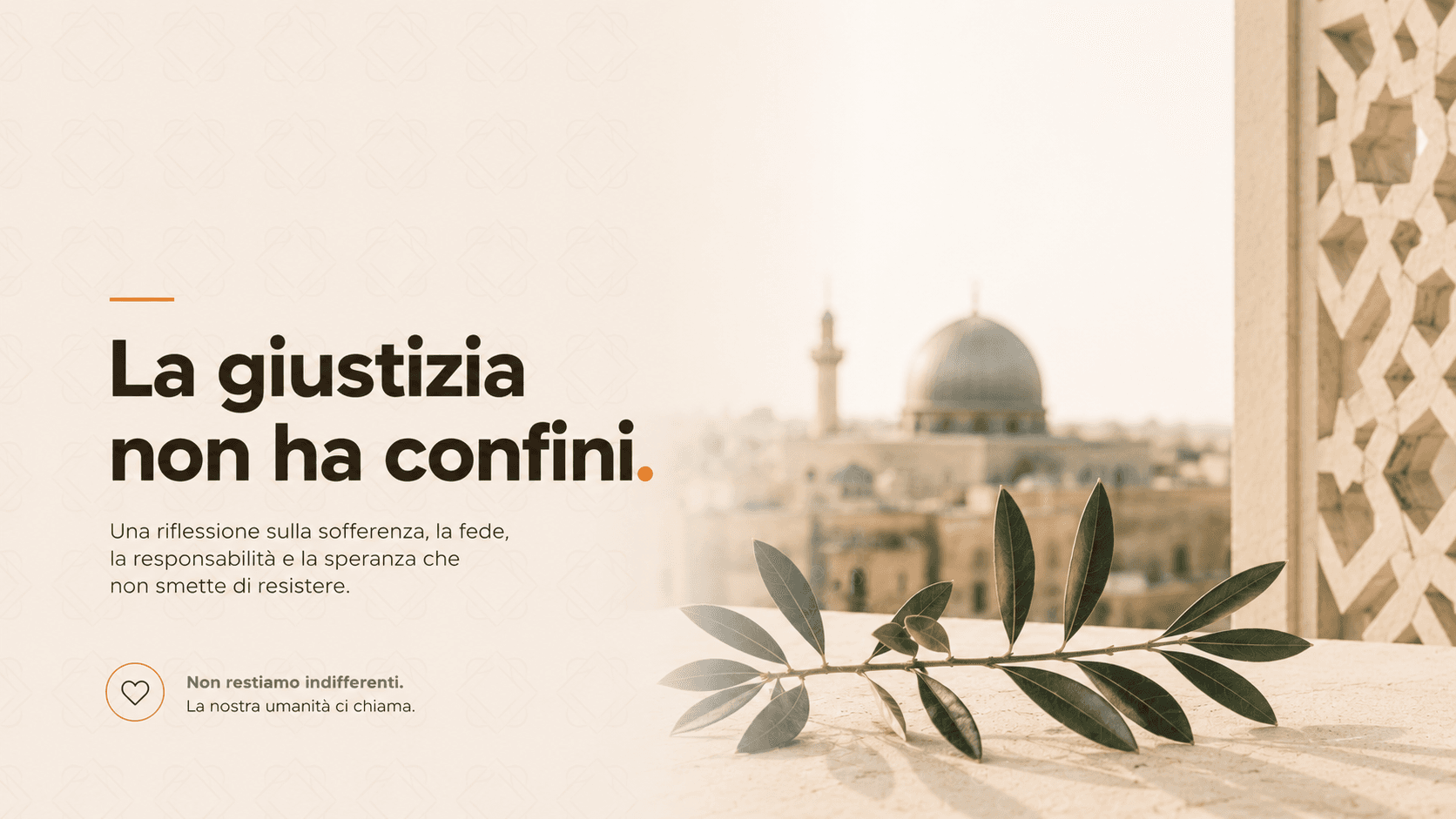 Palestina, chi non prende posizione è complice